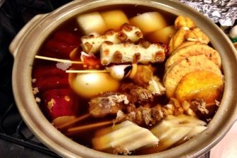 恒例オイスターソースでおでんの季節到来