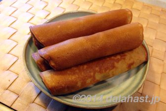 フライパンでつくる 沖縄のローカルスイーツ ポーポー黒糖入り