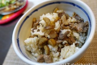 【レシピ】 牛ゴボウ飯 食感と風味を楽しむ混ぜご飯