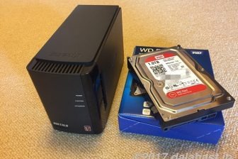 BUFFALOのNASが故障した時のHDD換装記録4回目(WD Red)