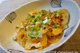 【レシピ】 麻婆レンコン ピリ辛味&シャキシャキ食感が癖になる!