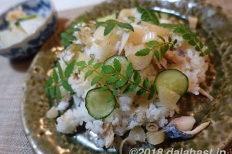 【レシピ】 鯵干物のちらしずし 甘酢らっきょうの食感がここちよい!