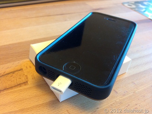 iPhone5とmicro USB2