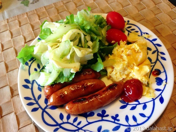 朝食つけあわせ