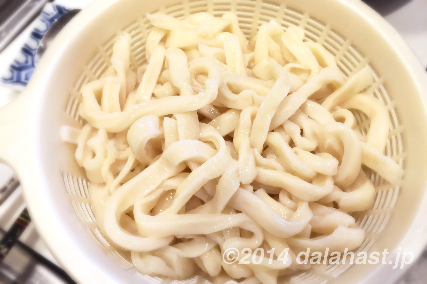 ホームベーカリーでうどん