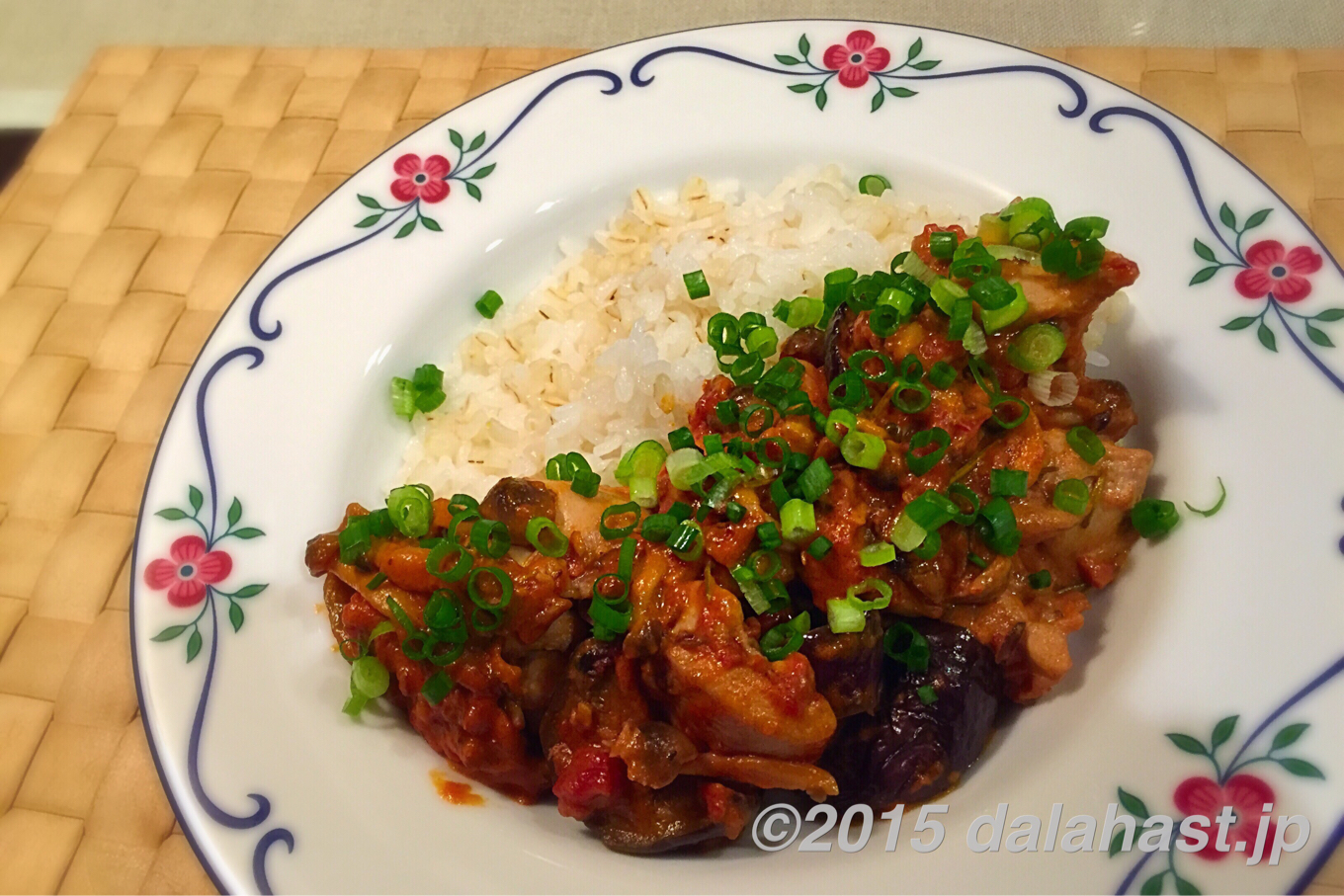 トマトと鶏肉のクリーム煮