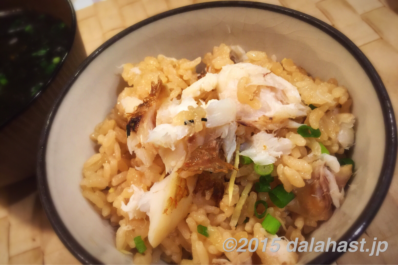 連子鯛の土鍋