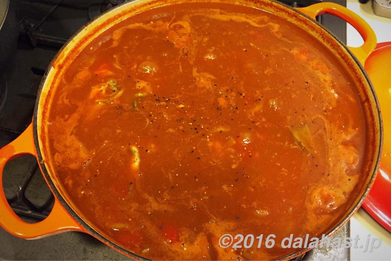 牡蠣とクレソンのスープカレー
