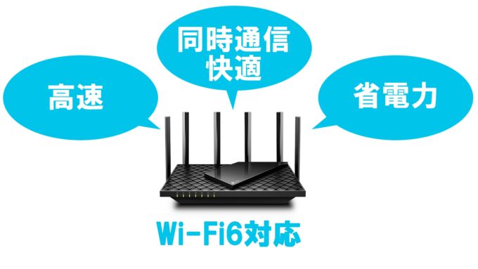 【Archer AX73 レビュー】Wi-Fi６×IPv6 ×メッシュWi-Fi対応全部 